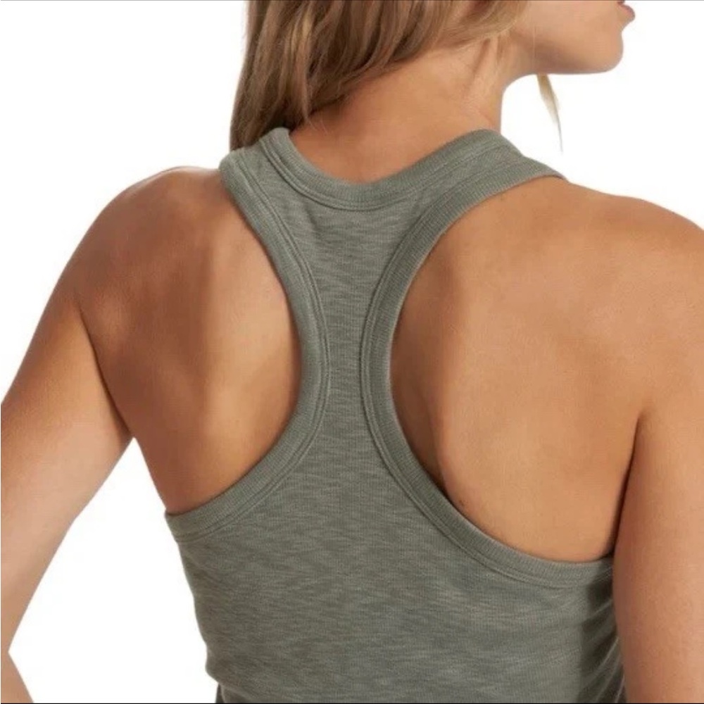 Vuori Olive Green Tank Top - Picture 3 of 14